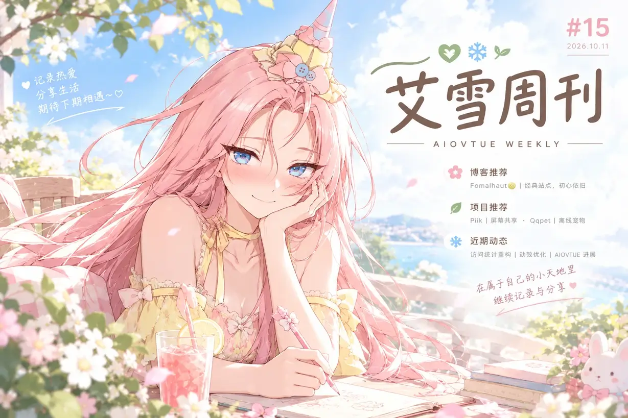 艾雪周刊 V.15—QQ宠物复活啦